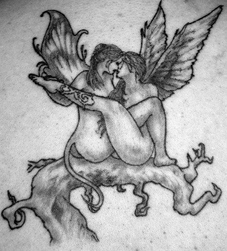 Published October 11, 2009 at 452 × 500 in angel and cherub tattoos