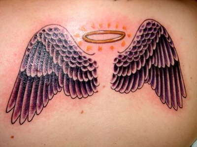 angel tattoos for men. Lower Chinese Name Tattoo