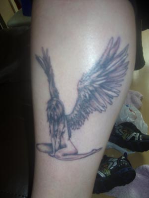 It might be an idea to first try temporary fallen angel tattoos first to 