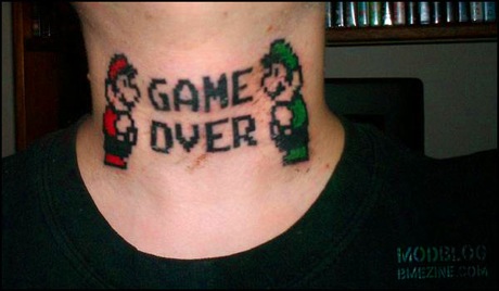 Game Over Tattoo