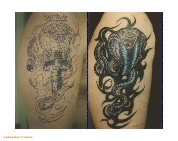 Tattoo Cover-Up Ideas: Tattooing Methods | eHow
