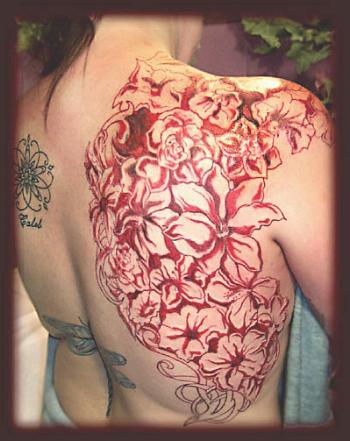As flowers have inspired the mankind for many generations, flower tattoo