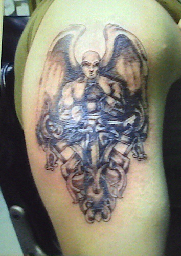 male angel tattoos. male angel tattoos. Angel Tattoos | Angel Wings Tattoo 