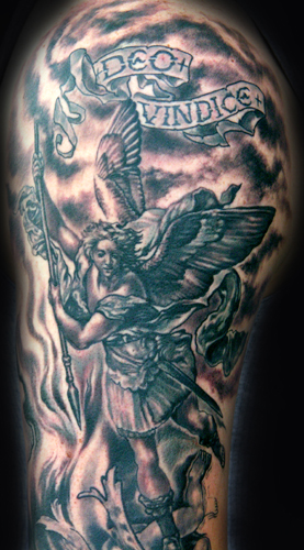 archangel michael tattoos. the ArchAngel Michael